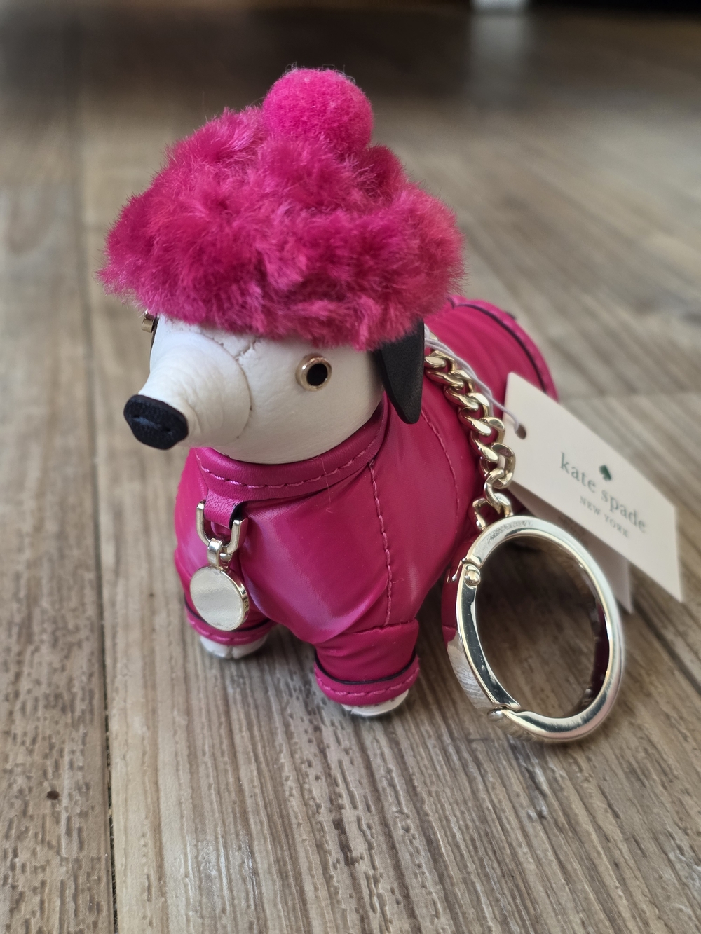 Kate Spade "Claude" Festive Dachshund Bag Charm
